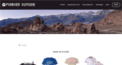 Desktop Screenshot of foreveroutside.com